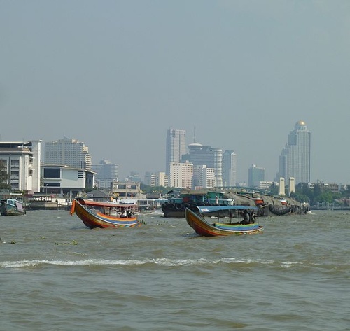 A Morning Commute on the Chao Phraya Mother Water